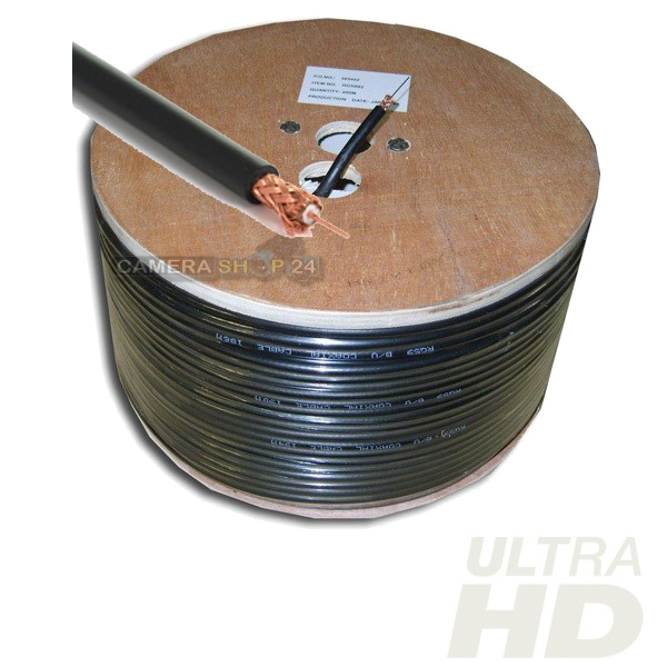 200 meter HD coax kabel analoog/cvi/tvi/ahd -  cck4