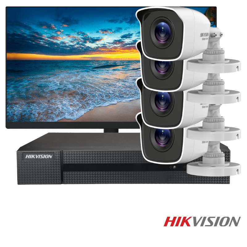 Hikvision compleet Full HD starterspakket camerabewaking *pakket met 4 camera's - cs2