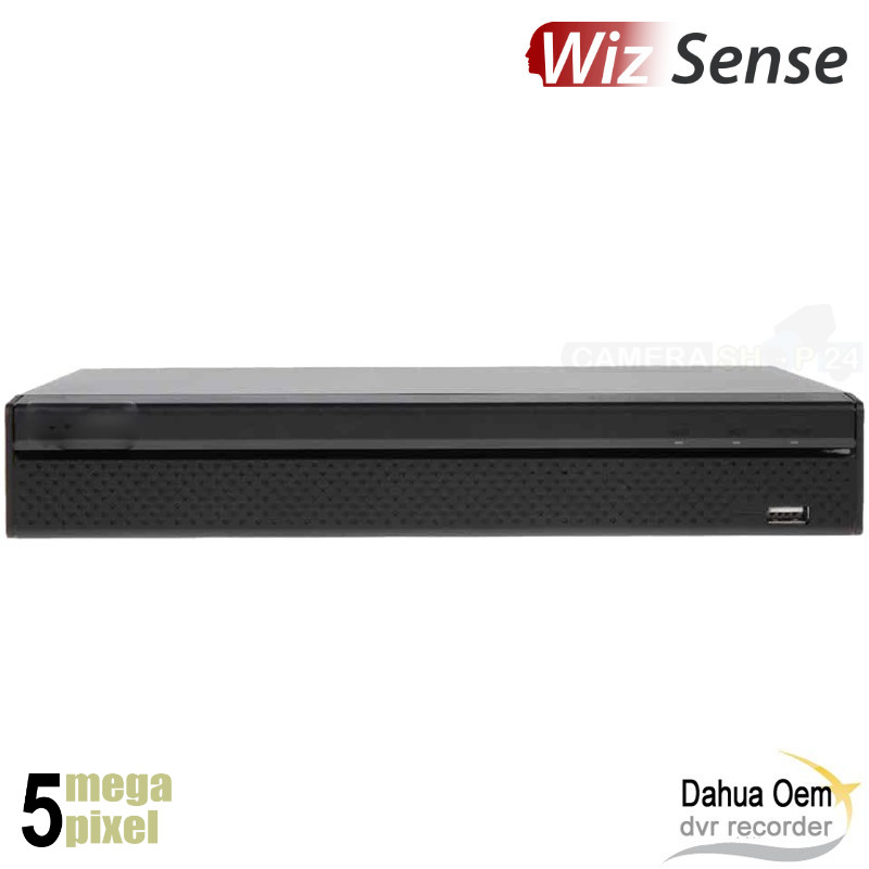 Dahua OEM 5MP 16 kanaals XVR - 16 IP kanalen - WizSense - 2x HDD - XVR6216AS-2AIQ