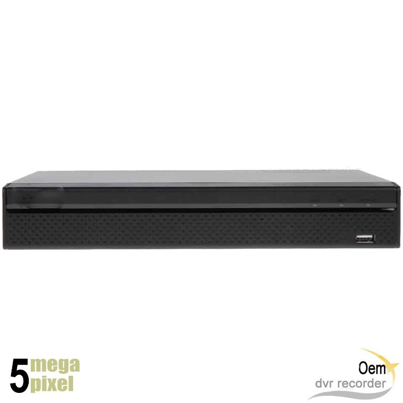 X-Security 5MP 16 kanaals XVR - 16 IP kanalen - SMD - 2x HDD - XVR6216AS-2AI