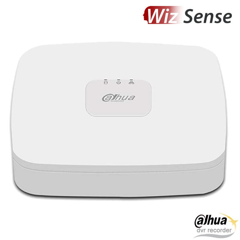 Dahua 4K 4 kanaals XVR recorder - 4x BNC + 4 IP - WizSense - XVR5104C-4KL-I