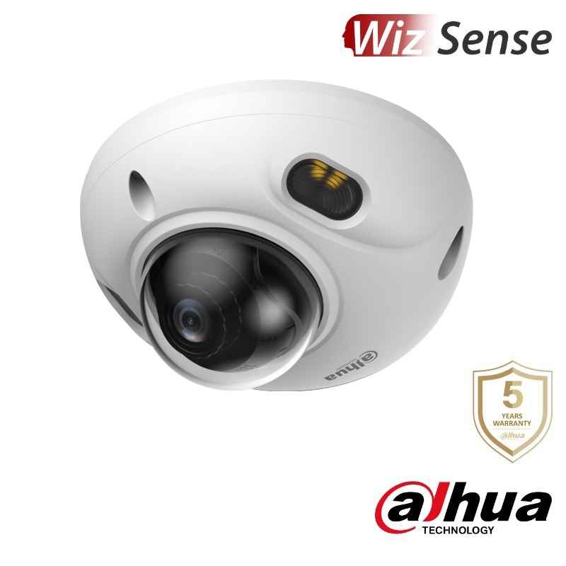 Dahua 6MP Wizsense IP dome camera 2.1mm - DH-IPC-HDBW3649FP-AS-IL-0210B