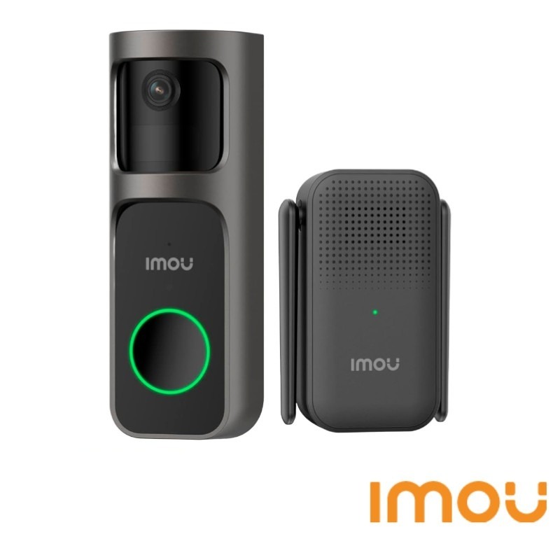 Imou 3MP Wifi deurbel kit - Smart-tracking - micro SD-kaart slot - audio - DB-2SP-3T0W