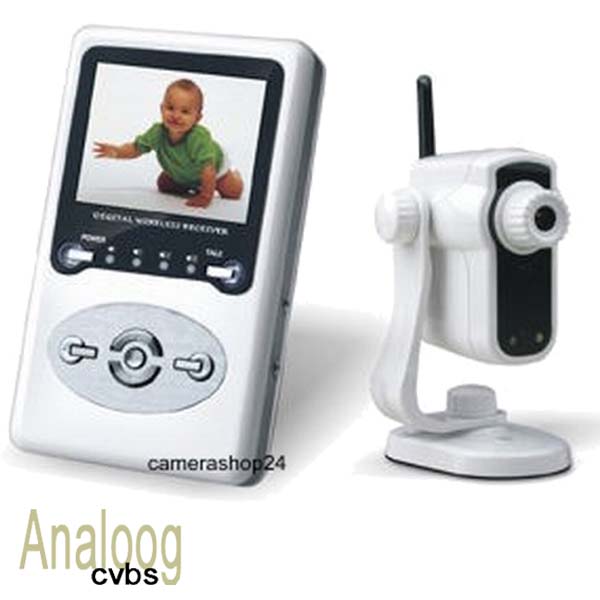 Analoge draadloze camera met ontvanger - set95