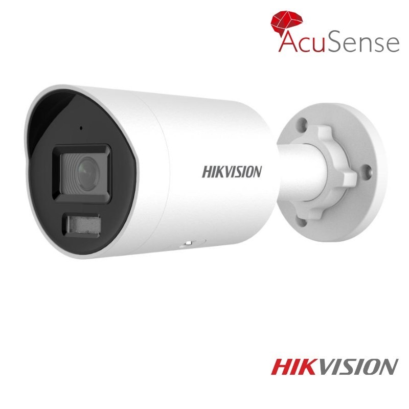 Hikvision Full HD AcuSense IP camera - 2.8mm - 40m nachtzicht - DarkFighter - microfoon - 2CD2026G2-IU
