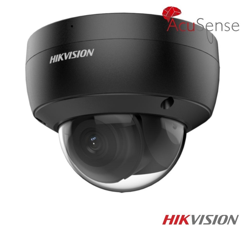 Hikvision 4MP AcuSense IP camera - 2.8mm - 30m nachtzicht - DarkFighter - microfoon - 2CD2146G2-ISU-B