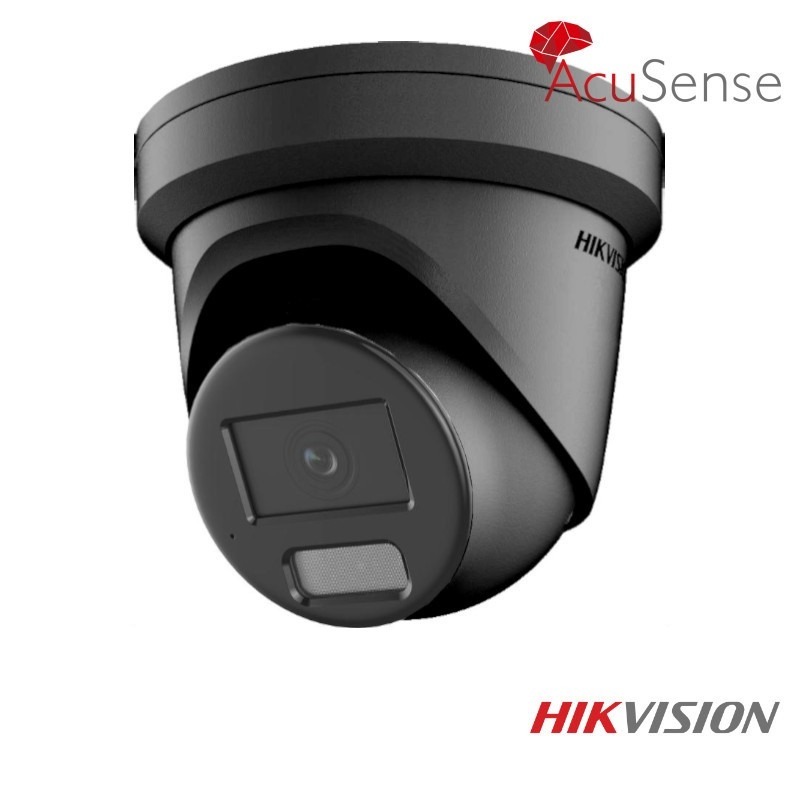 Hikvision 4MP AcuSense IP camera - 2.8mm - 30m nachtzicht - DarkFighter - microfoon - 2CD2346G2H-IU-B