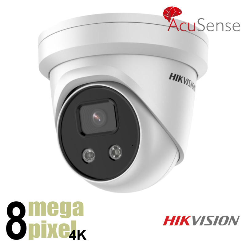 Hikvision 4K slimme IP camera - starlight - SD-kaart slot - DS2386-I