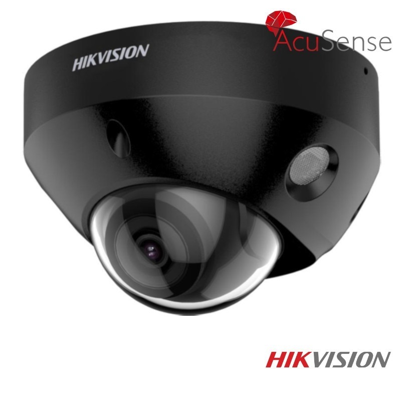 Hikvision 4K AcuSense IP camera - 2.8mm - 30m nachtzicht - DarkFighter - microfoon - 2CD2586G2-IS-B