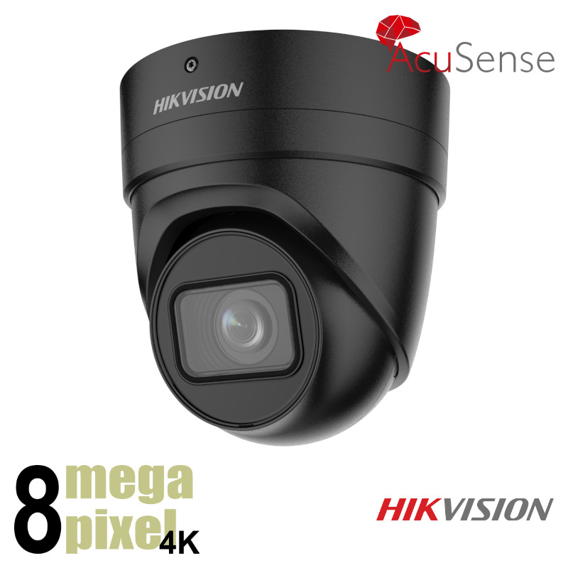 Hikvision 4K AcuSense  Ip Dome Camera - 2,8-12mm lens-  Micro-SD slot - DS-2CD2H86G2-IZSB