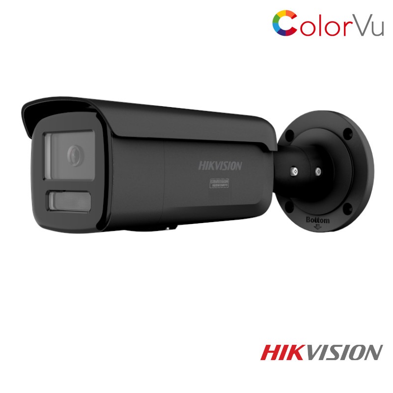 Hikvision 4MP ColorVu IP Bullet Camera – 2.8mm – Zwart – DS-2CD2T47G3-LIY-B