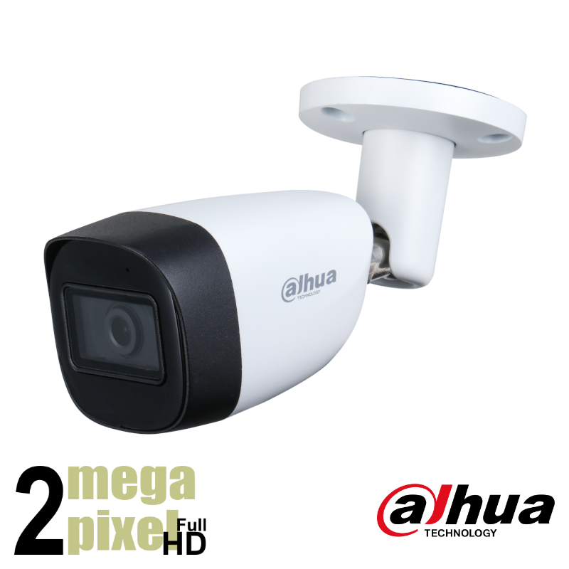 Dahua 2MP Starlight - HDCVI Bullet 3,6mm lens - Microfoon - HAC-HFW2241CM-A