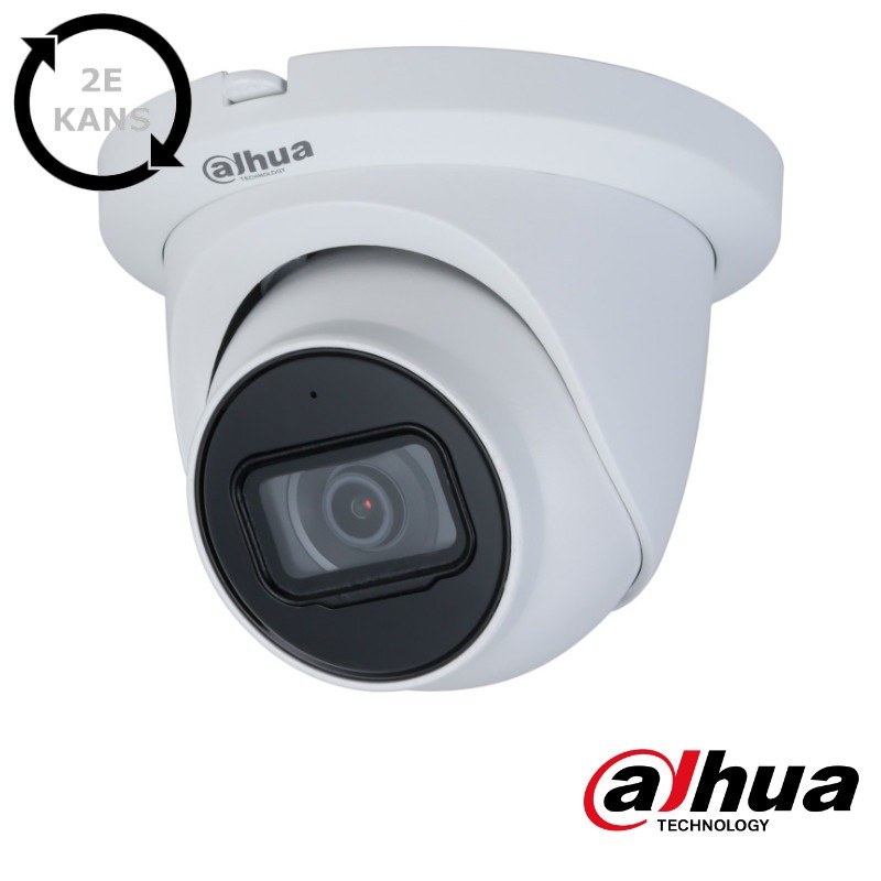 2e kans: Dahua 2MP CVI dome - starlight - Microfoon - 2.8mm - HDW2241TMQP-AK