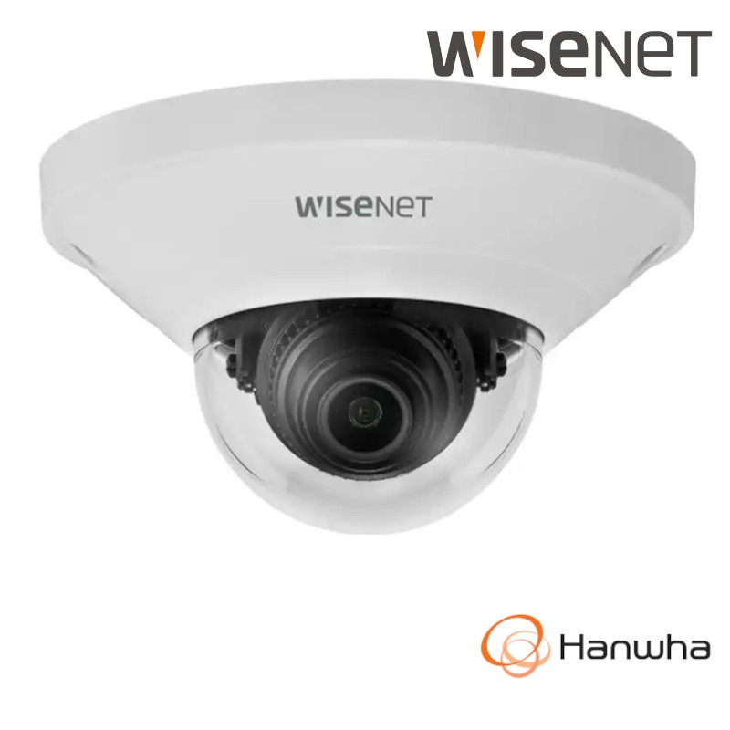 Hanwha 5MP mini IP binnen dome - 2.8mm - Q-serie - NDAA Compliant - QND-8011