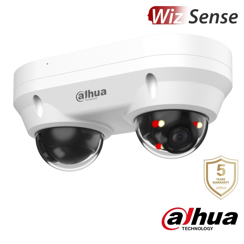 Dahua Dual Netwerkcamera 2×4MP Smart Dual Light – IPC-HDBW2449FP-AS-E2-IL