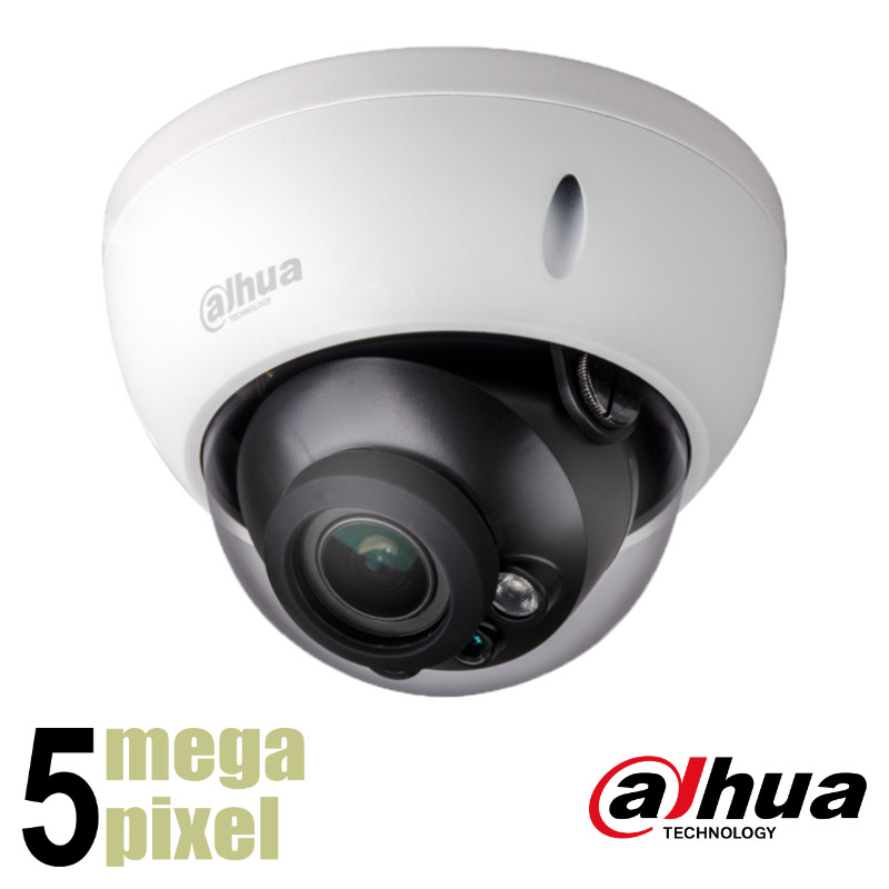 Dahua 5mp dome HDCVI - starlight- motorzoom lens - HDBW2501RP-Z