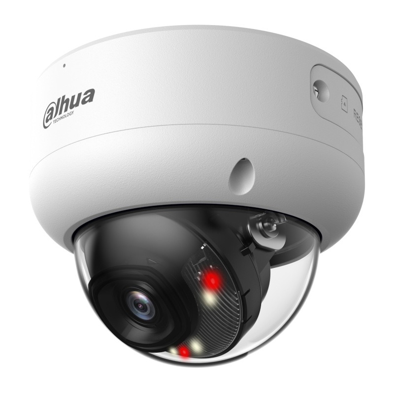 Dahua 4MP IP dome - 40m - 2.8mm - Dual Light - WizSense - HDBW3449E-AS-IL