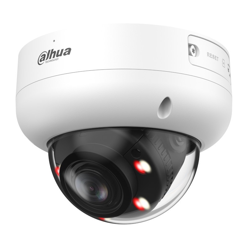 Dahua 6MP IP dome - 50m - motorzoom - Dual Light - WizSense - HDBW3649R-ZS-IL