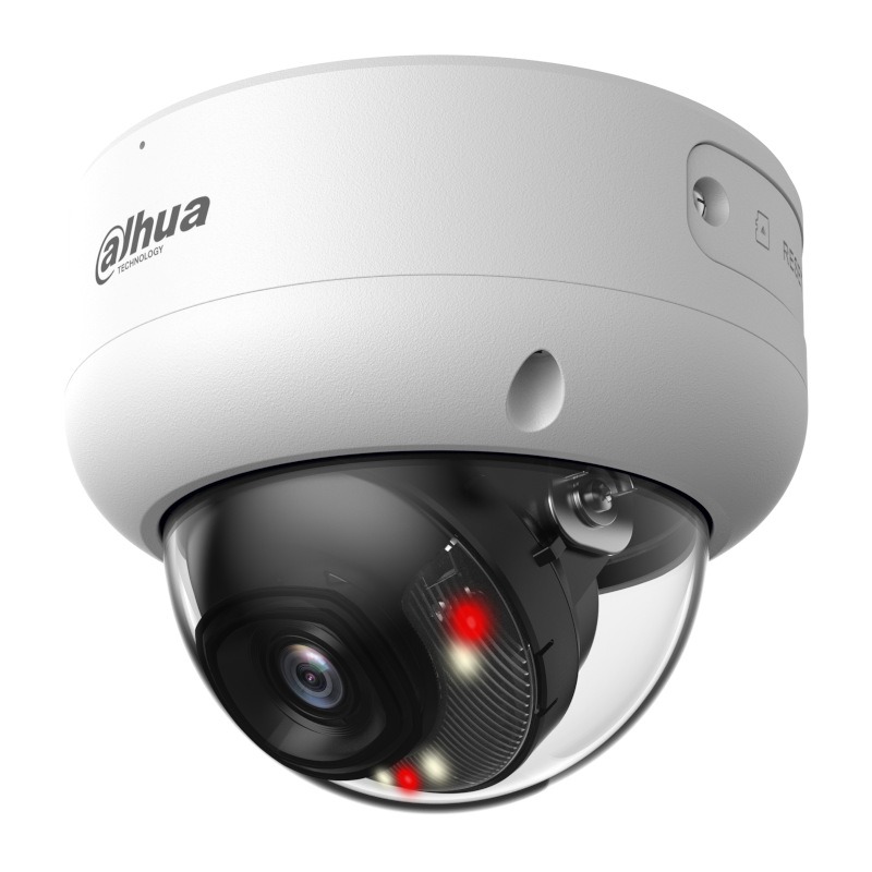 Dahua 4K IP dome - 30m - 2.8mm - Dual Light - WizSense - HDBW3849E-AS-IL