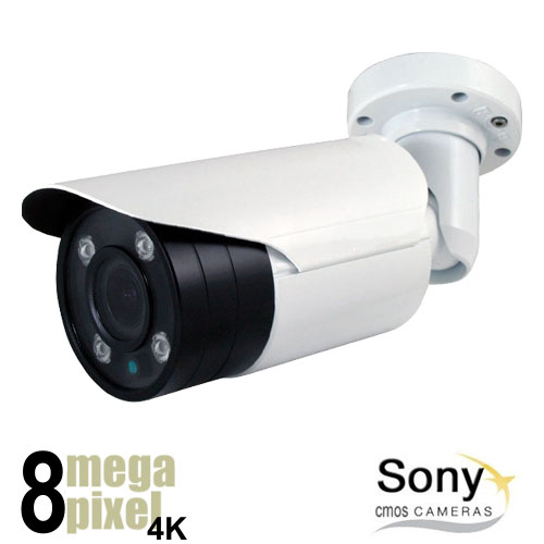 4K/8MP CVI 4in1 camera - 50m nachtzicht - 3,3-12 mm motorzoom lens - Sony CMOS sensor - hdcvb78