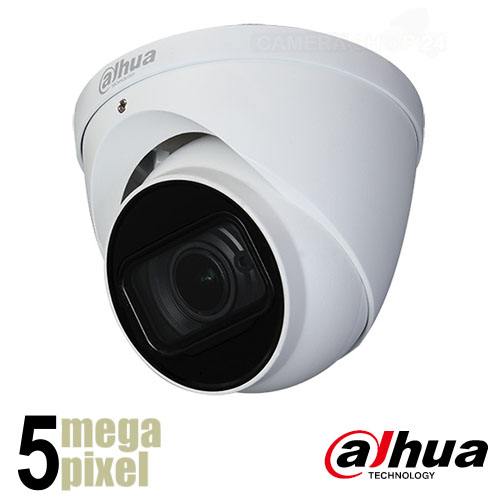 2e kans: Dahua 5 megapixel CVI camera - 60m - motorzoom - starlight - HDW2501TP-Z-AK
