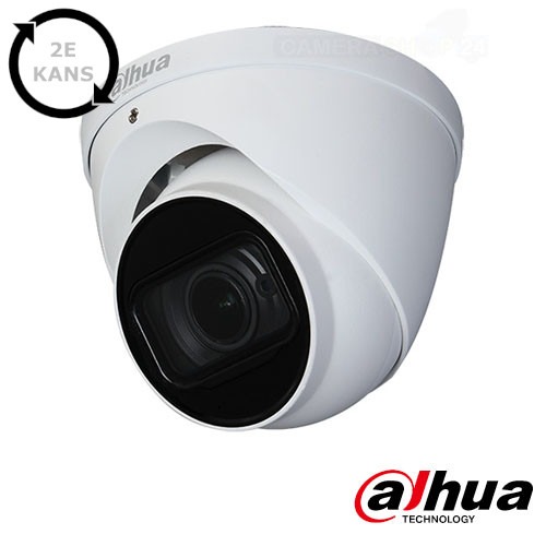 2e kans: Dahua 5 megapixel CVI camera - 60m - motorzoom - starlight - HDW2501TP-Z-AK