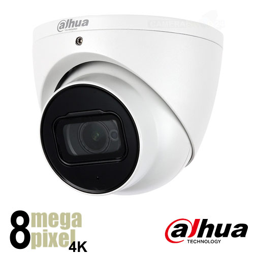 Dahua 4K CVI camera - 50m nachtzicht - 2.8mm lens - starlight - HDW2802T-A