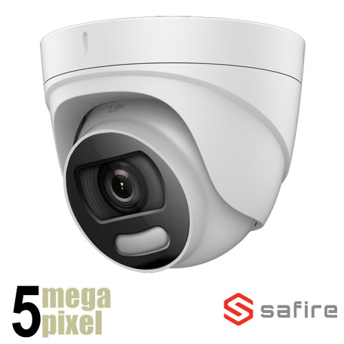 Safire 5 megapixel 4in1 camera - 20m - witte LEDs - 3.6mm lens - hdcvd69