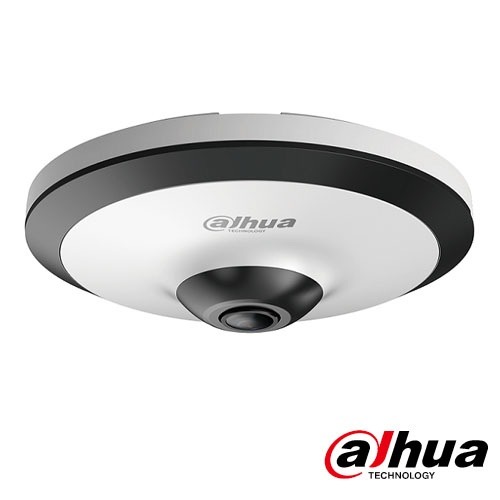 Dahua 5 megapixel CVI fisheye camera - 1.4mm lens - starlight - audio - EW2501P