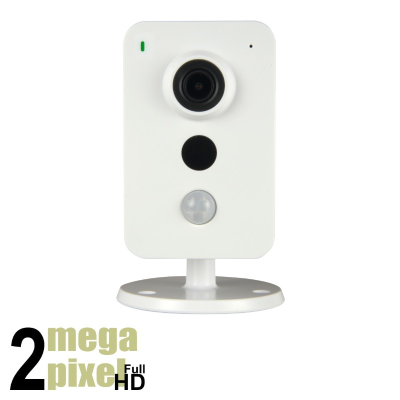 Dahua OEM Full HD WiFi binnencamera - microfoon - SD kaart slot - HDIPW1