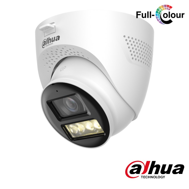 Dahua 2MP HDCVI Dome Camera - Tweeweg Audio - 40m - 2.8mm - HAC-HDW1200TQ-IL-T