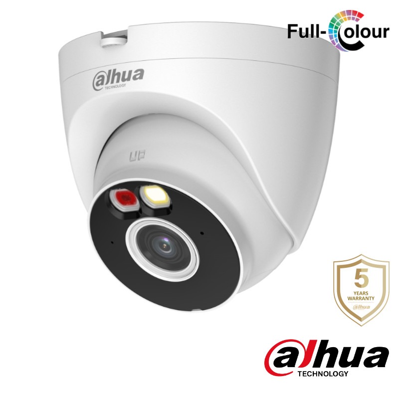 Dahua 5MP WiFi Turret IP Camera Smart Dual Light – DH-IPC-HDW1539DAP-SAW-IL