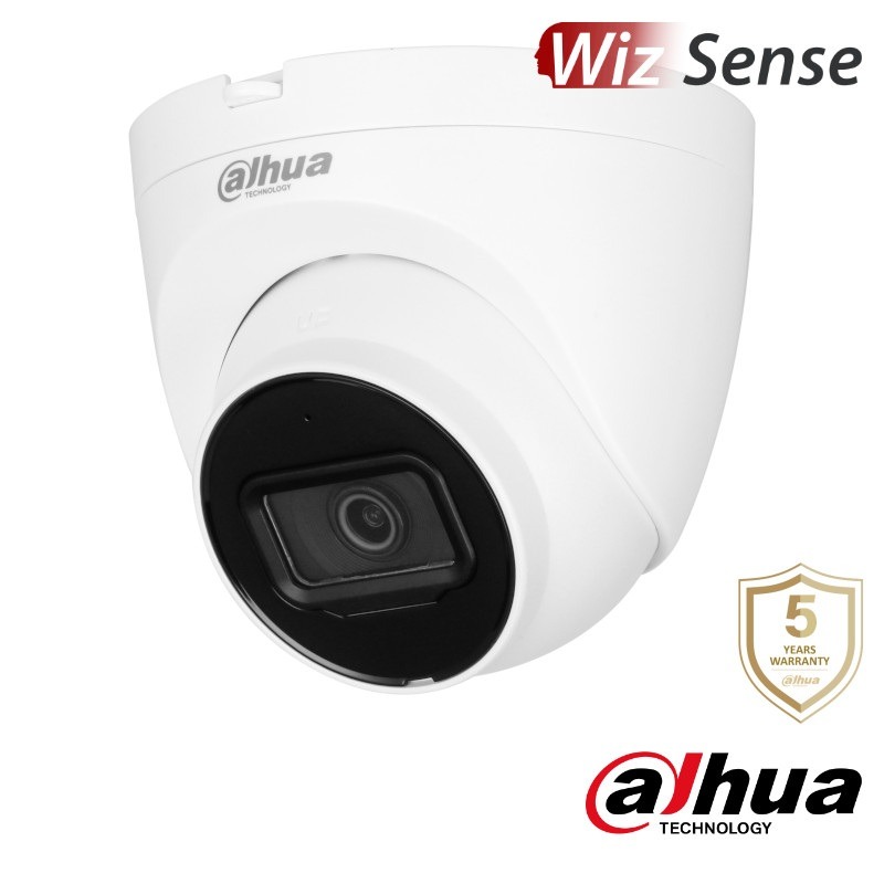 Dahua 4 megapixel IP camera - WizSense - SD-kaart slot - microfoon - HDW2441T-S
