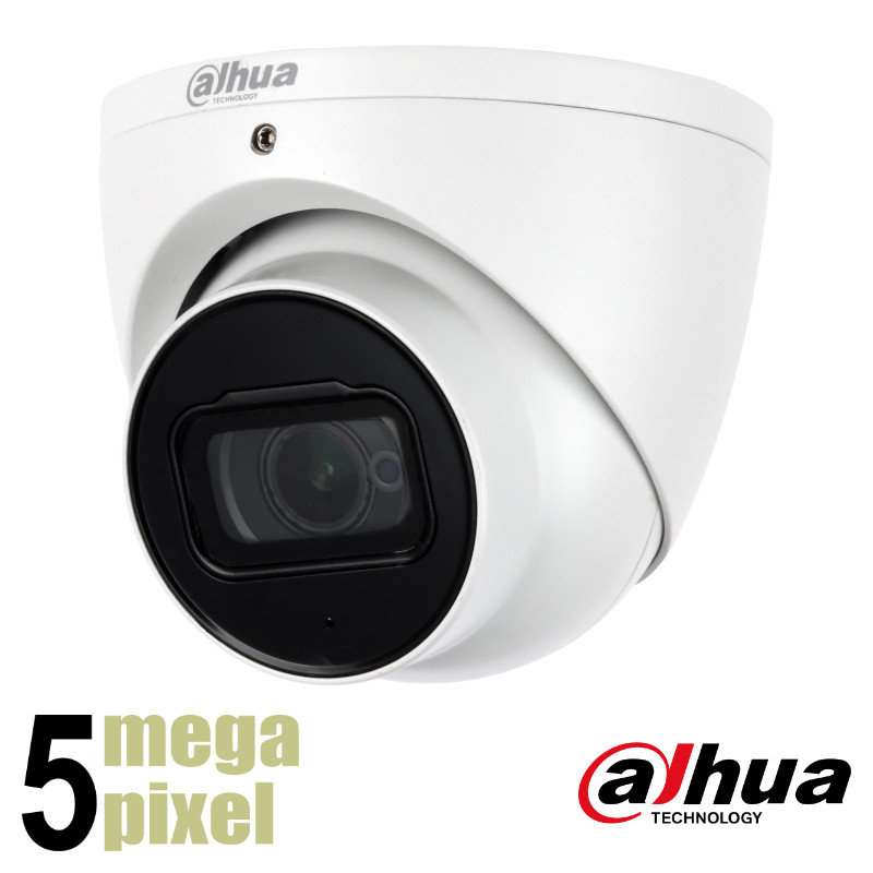 Dahua 5MP CVI dome camera - 40m - starlight - 2,8mm- Microfoon - HDW2501TQP-A