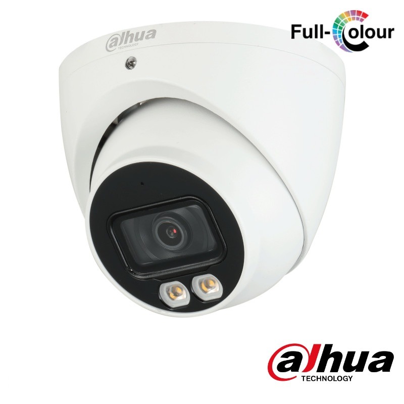 Dahua 5MP Full-color CVI dome - 2,8mm - Microfoon - HDW2509TP-A-LED