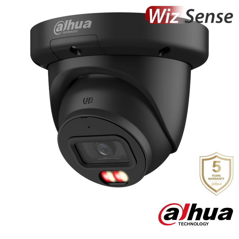 Dahua 4MP IP dome - 50m - 2.8mm - Dual Light - WizSense - HDW3449QM-S-IL-B
