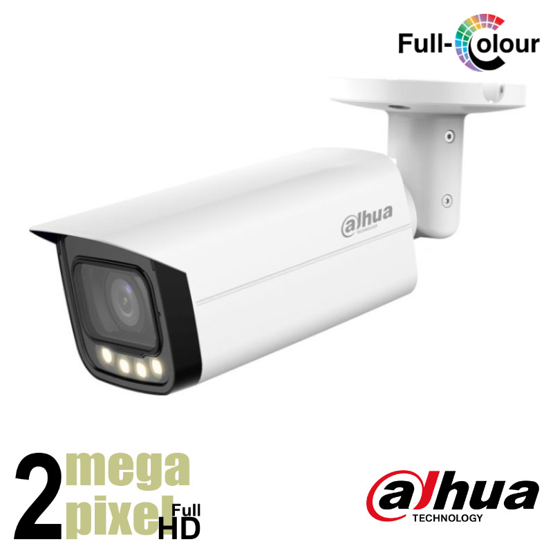Dahua Full Color camera - Full HD - 60m - motorzoom - Microfoon - HFW1239TUP-Z-A-LED