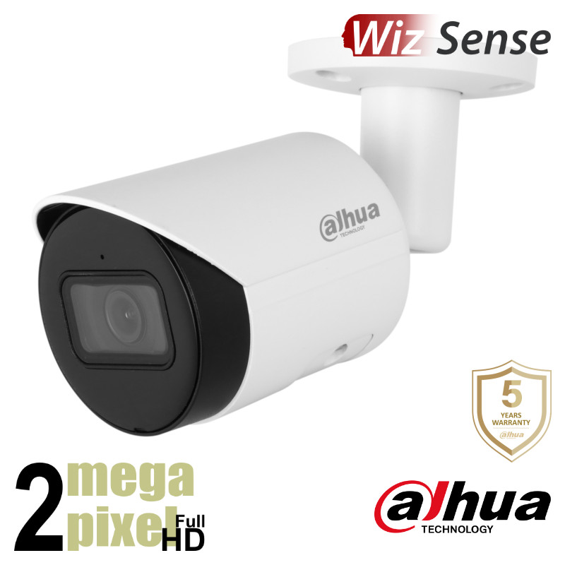 Dahua Full HD IP camera - 30m nachtzicht - 2.8mm lens - starlight - HFW2241S-S