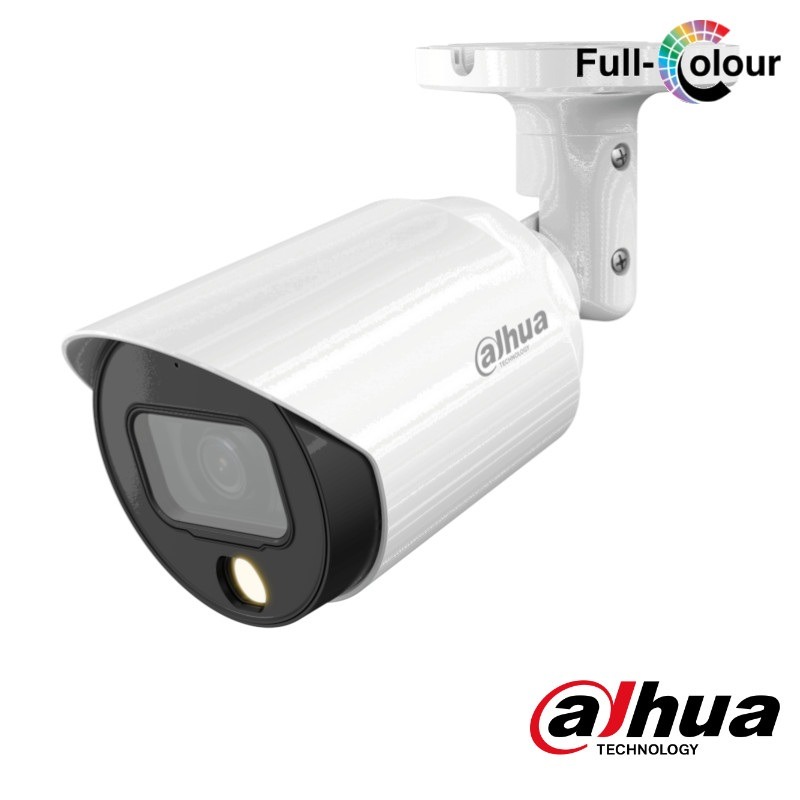 Dahua Full HD CVI camera - 0.0002 lux - full color - 2,8mm - Microfoon - HFW2249TP-A-LED