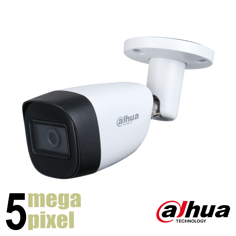 Dahua 5MP CVI bullet camera - 30m - 2,8mm lens - starlight - HFW2501CM-A