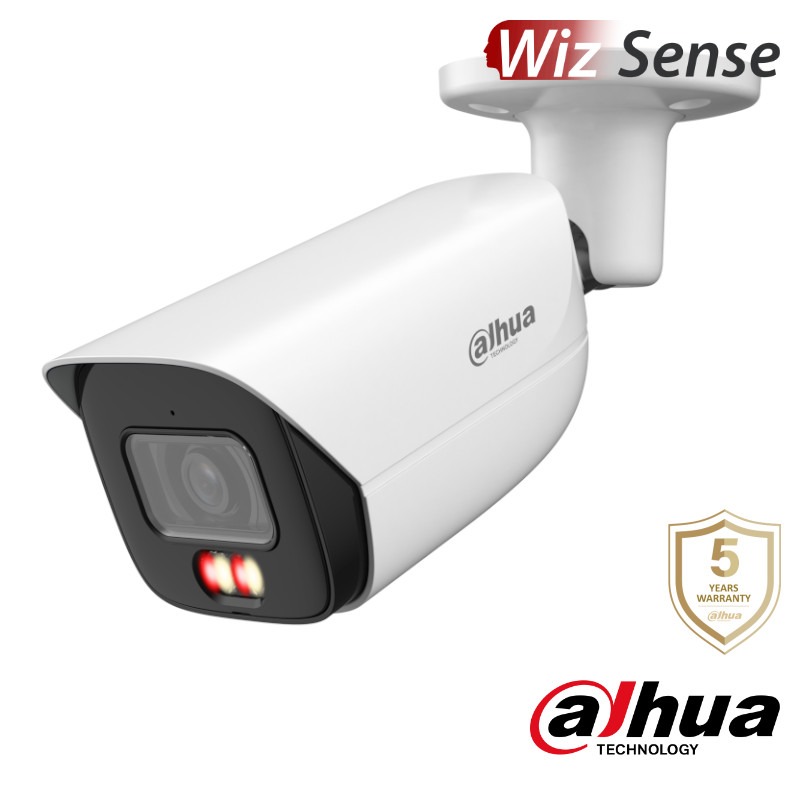 Dahua Full HD IP bullet - 50m - 2.8mm - Dual Light - WizSense - HFW3249E-AS-IL