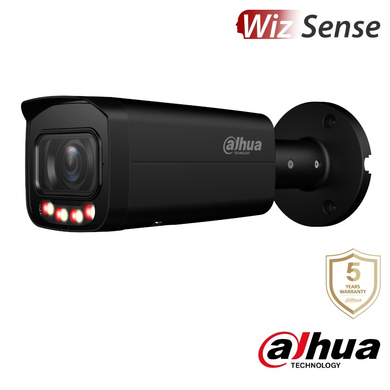 Dahua 6MP IP bullet - 60m - motorzoom - Dual Light - WizSense - HFW3649T-ZS-IL-B