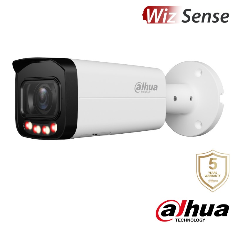 Dahua 6MP IP bullet - 60m - motorzoom - Dual Light - WizSense - HFW3649T-ZS-IL