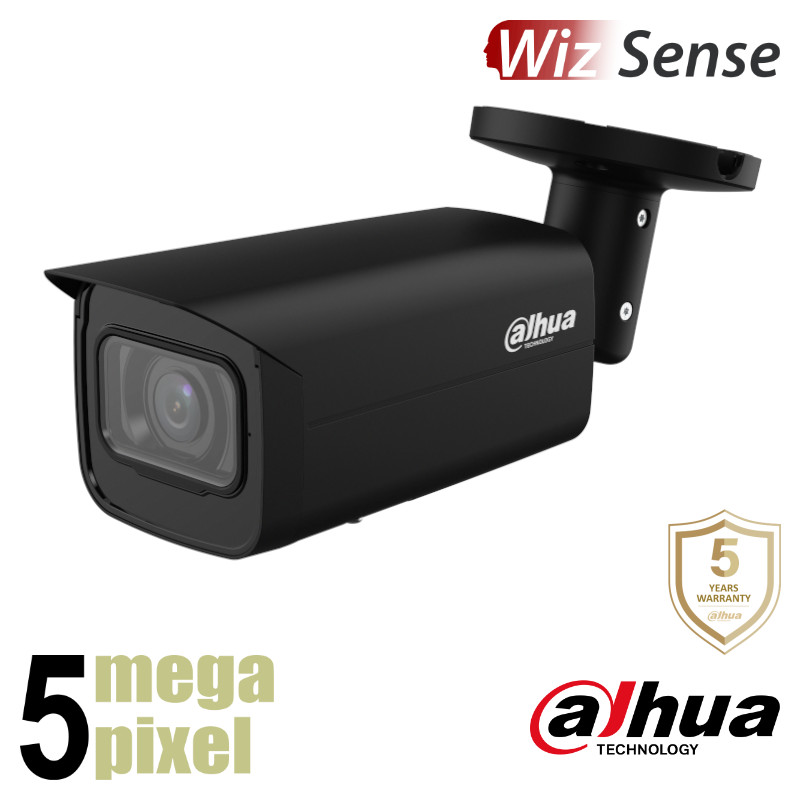 Dahua AI 5 megapixel IP camera - Wizsense - Starlight - motorzoom 2,7-13 mm - HFW3541T-ZAS-B