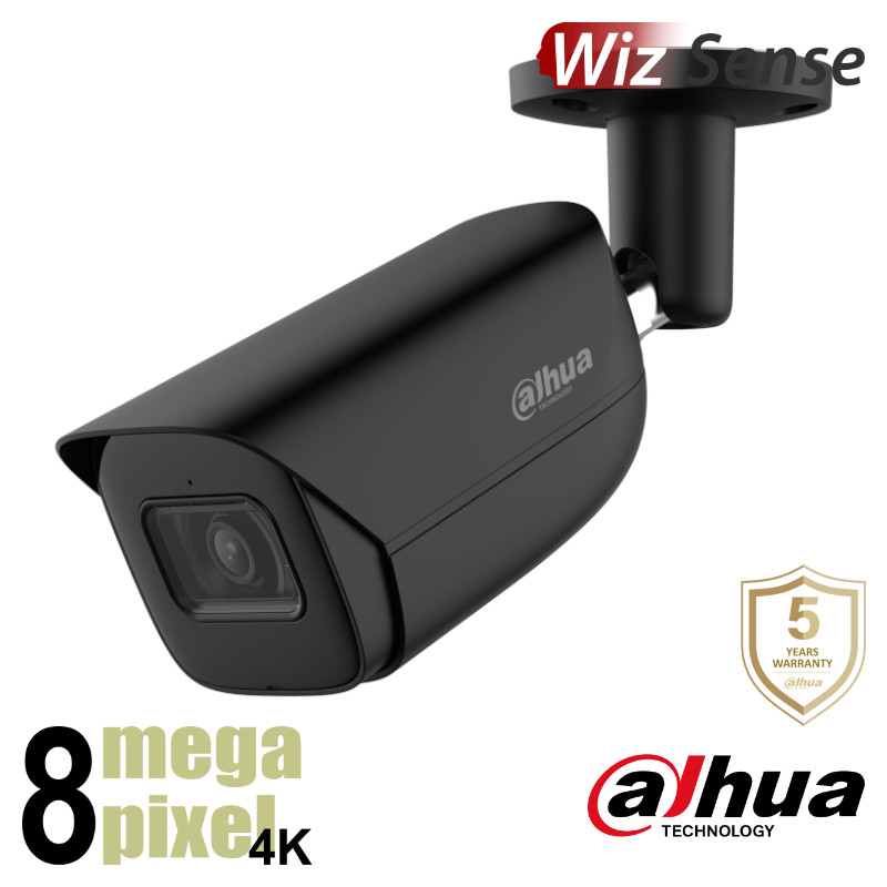 Dahua 4K WizSense IP camera - 2.8mm - 30m nachtzicht - Starlight - microfoon - HFW3841E-AS-B
