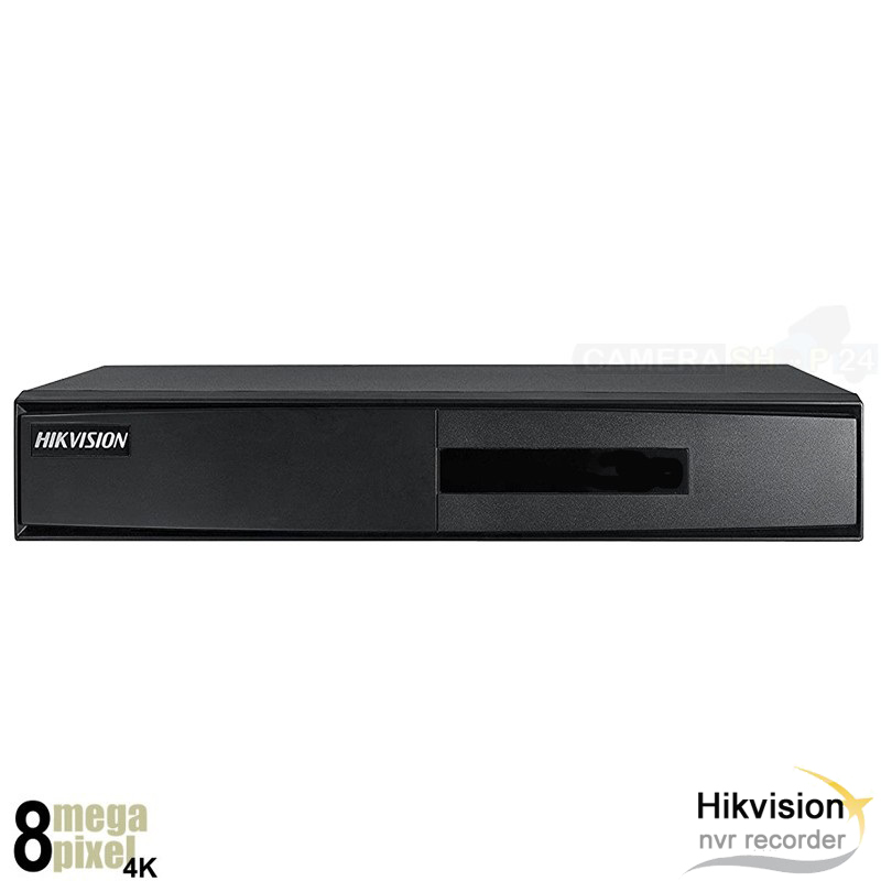Hikvision 4K 4 kanaals NVR recorder - audio - geen PoE - HWN-4104MH