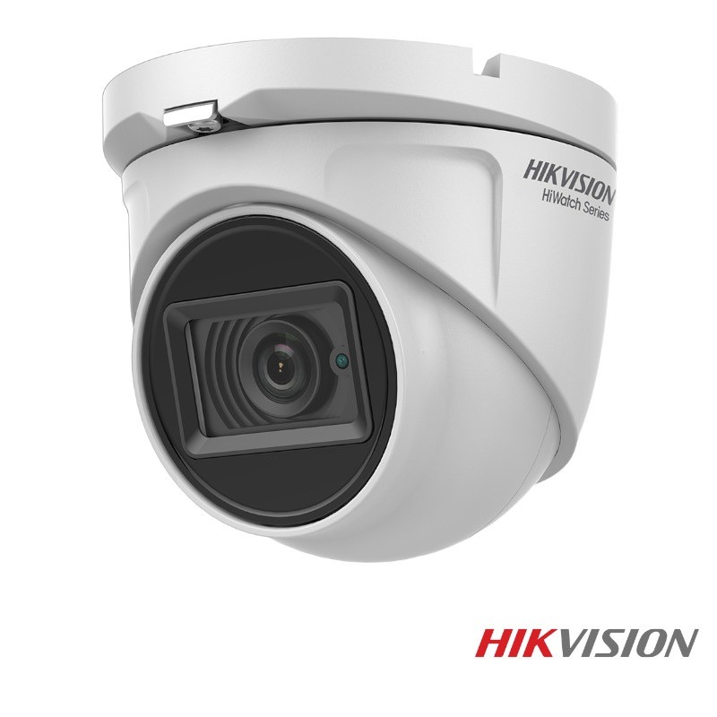 Hikvision Full HD TVI camera - 20m nachtzicht - 2.8mm lens - audio - HWT-T120-MS