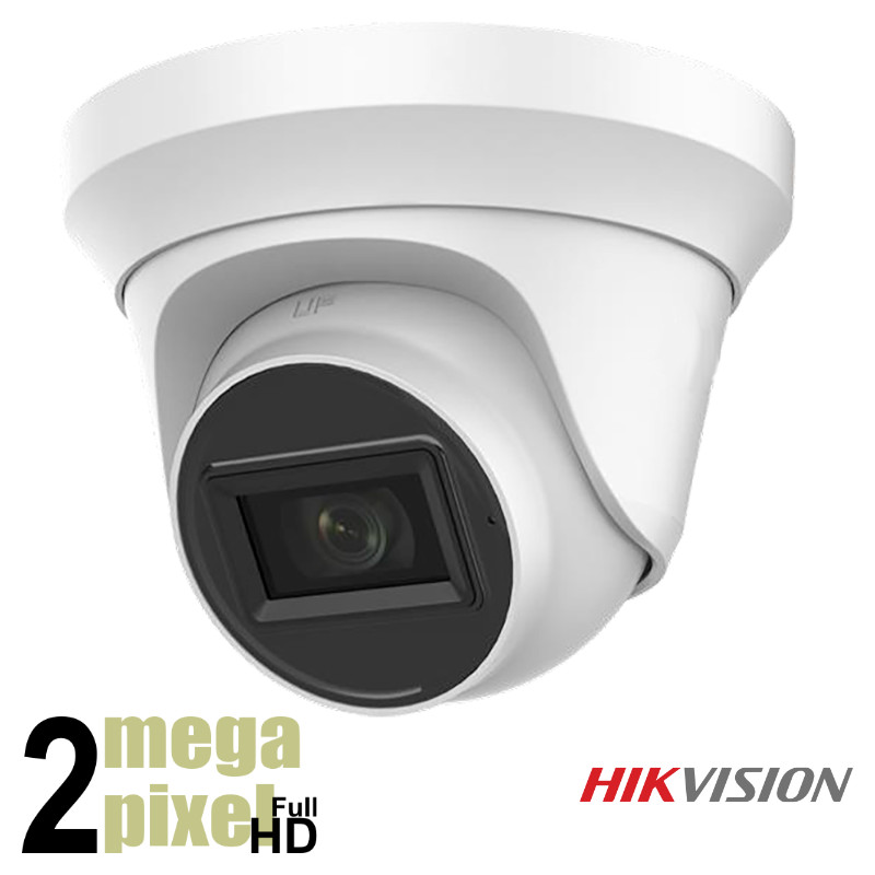 Hikvision Full HD CVI dome camera - microfoon - 40m nachtzicht - HWT-T220-MS
