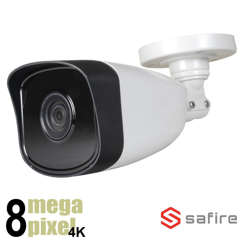Aanbieding: Safire 8MP/4K IP bullet camera - 30m nachtzicht - 2.8mm - OnVif - IPB025W-8E