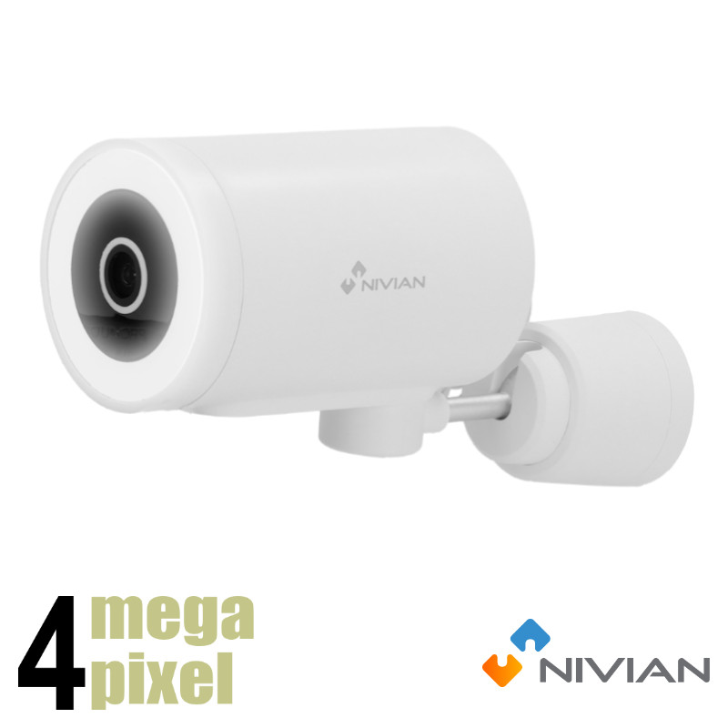 Nivian 4MP wifi camera - 10m - 4mm - Smart Home - Full Color - Auto-tracking - 0H3-L
